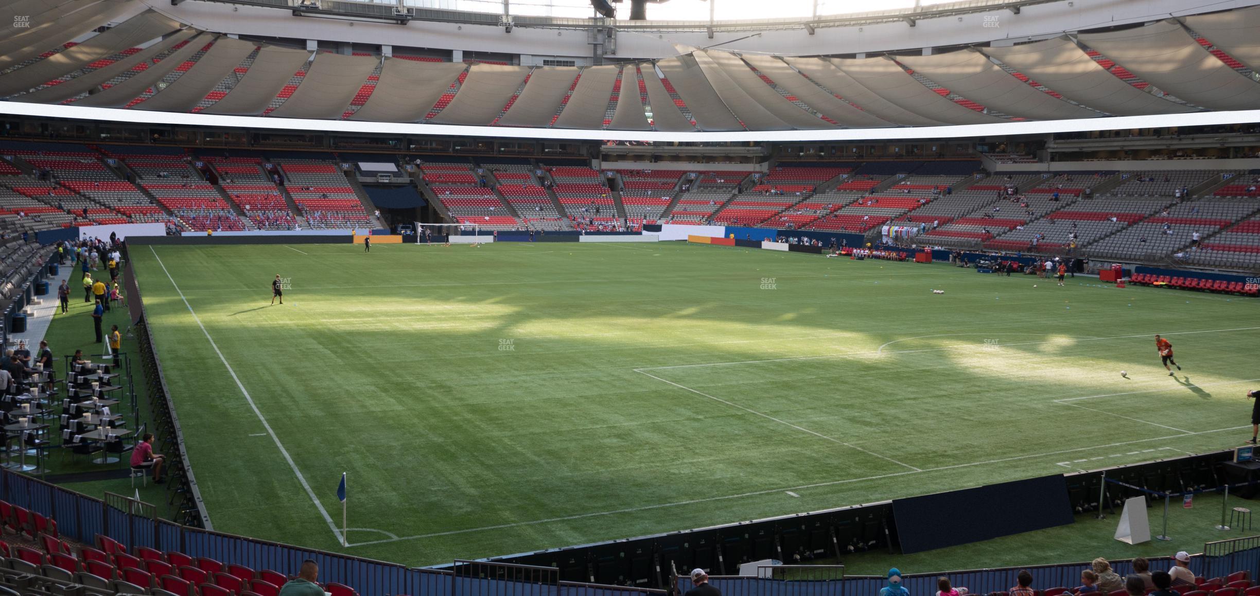 Seating view for BC Place Stadium Section 233