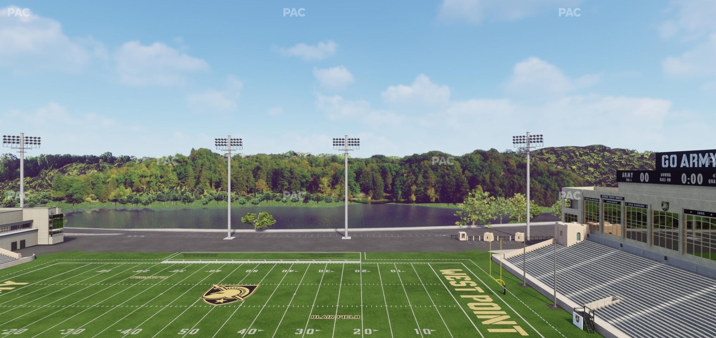 Seating view for Michie Stadium Section U 11