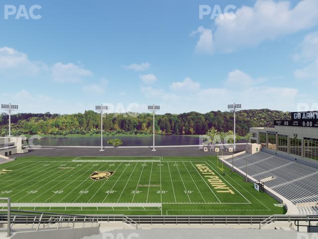 Seating view for Michie Stadium Section U 11