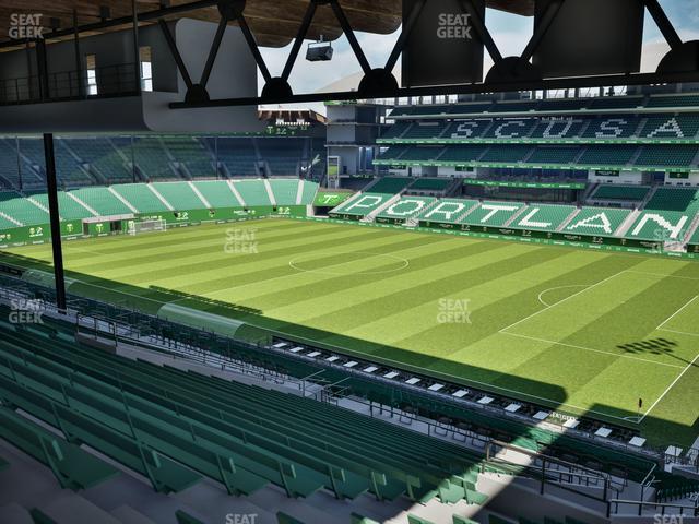 Seating view for Providence Park Section 223