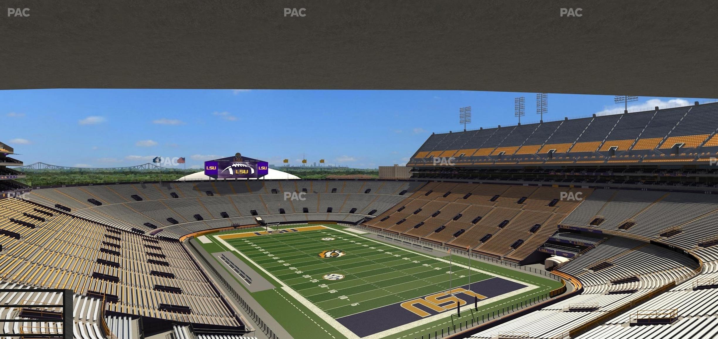 Seating view for Tiger Stadium Section Suite 267