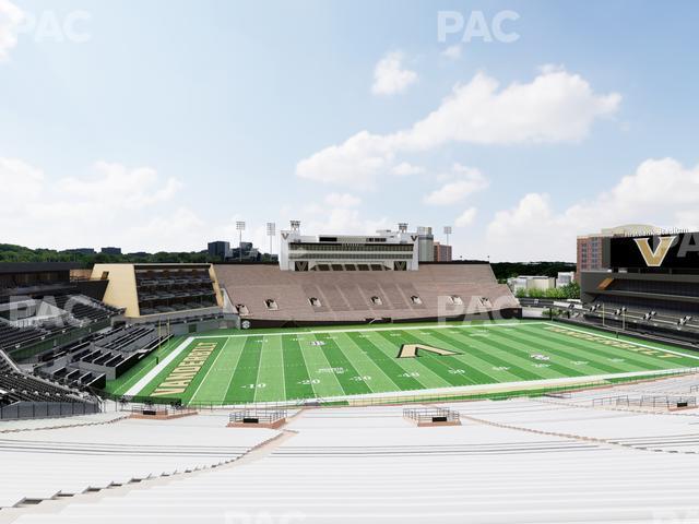 Seating view for FirstBank Stadium Section Q