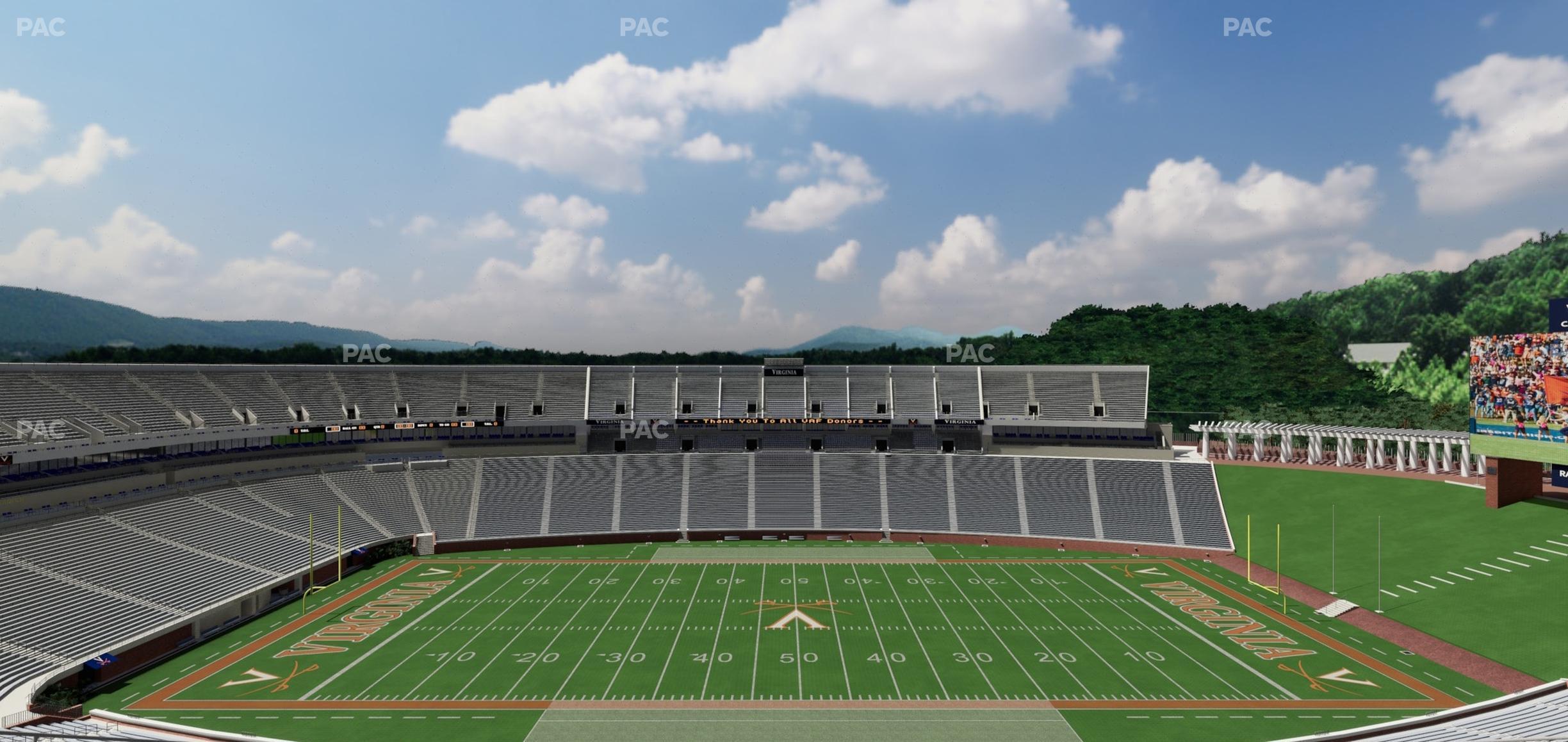 Seating view for Scott Stadium Section 507