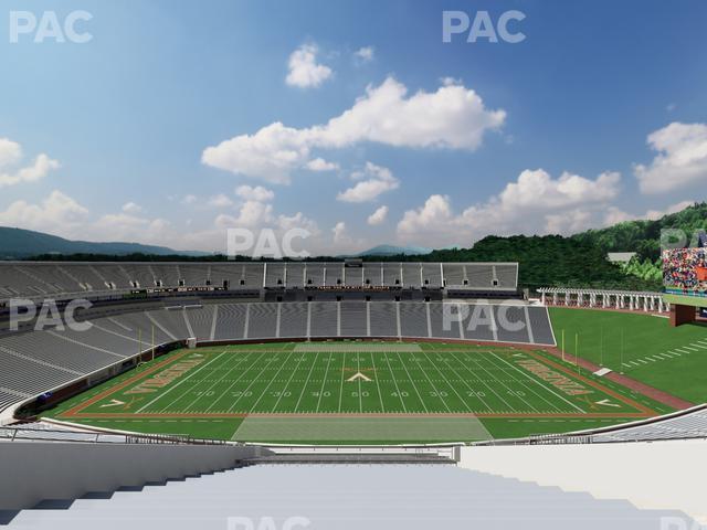 Seating view for Scott Stadium Section 507