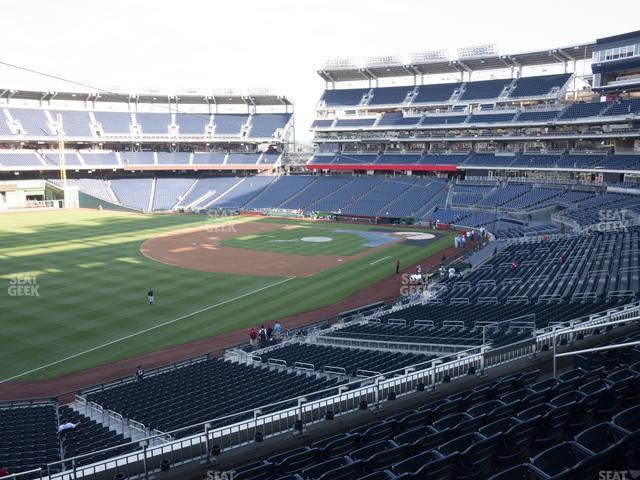 Seating view for Nationals Park Section 203