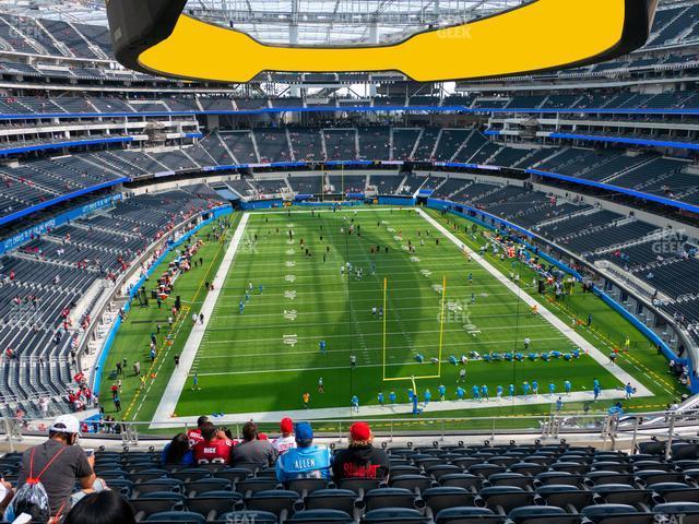 Seating view for SoFi Stadium Section 308