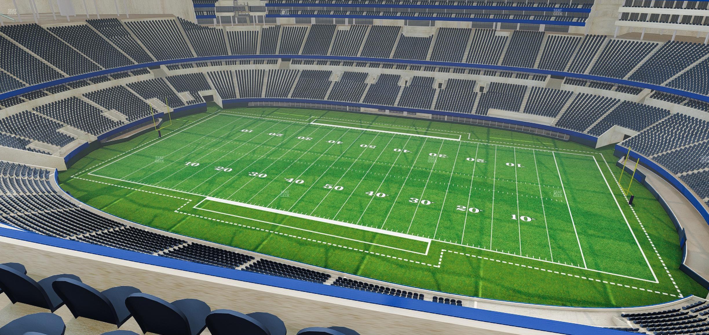 Seating view for SoFi Stadium Section 351