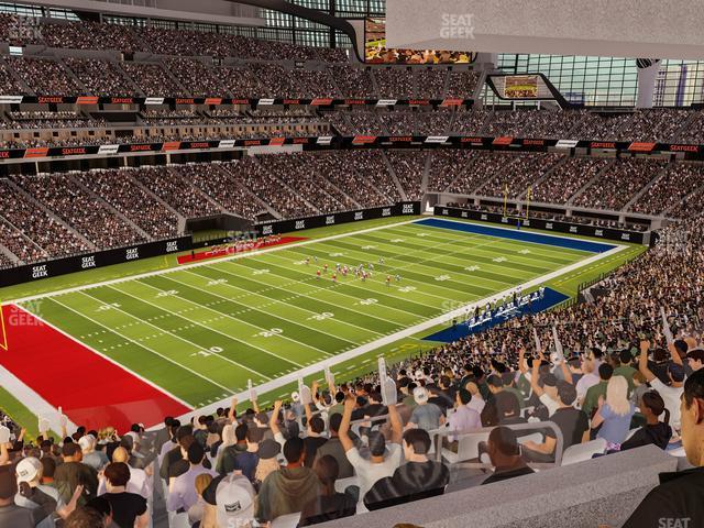 Seating view for Allegiant Stadium Section East Suite 2030