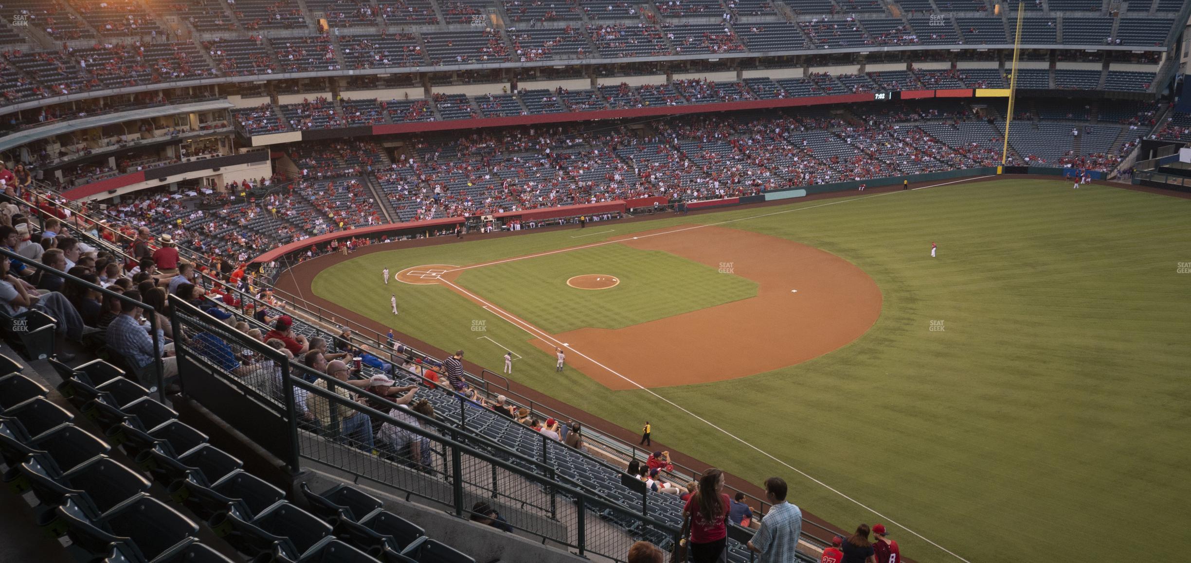 Seating view for Angel Stadium of Anaheim Section 533