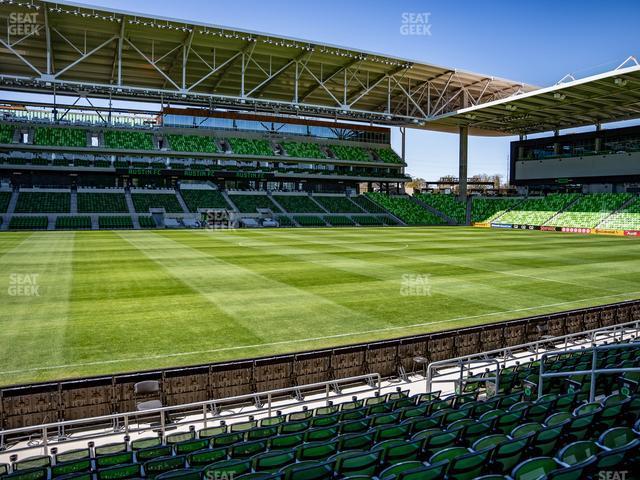 Seating view for Q2 Stadium Section 134