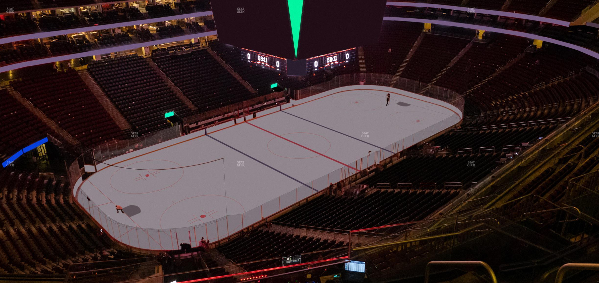 Seating view for Prudential Center Section 225