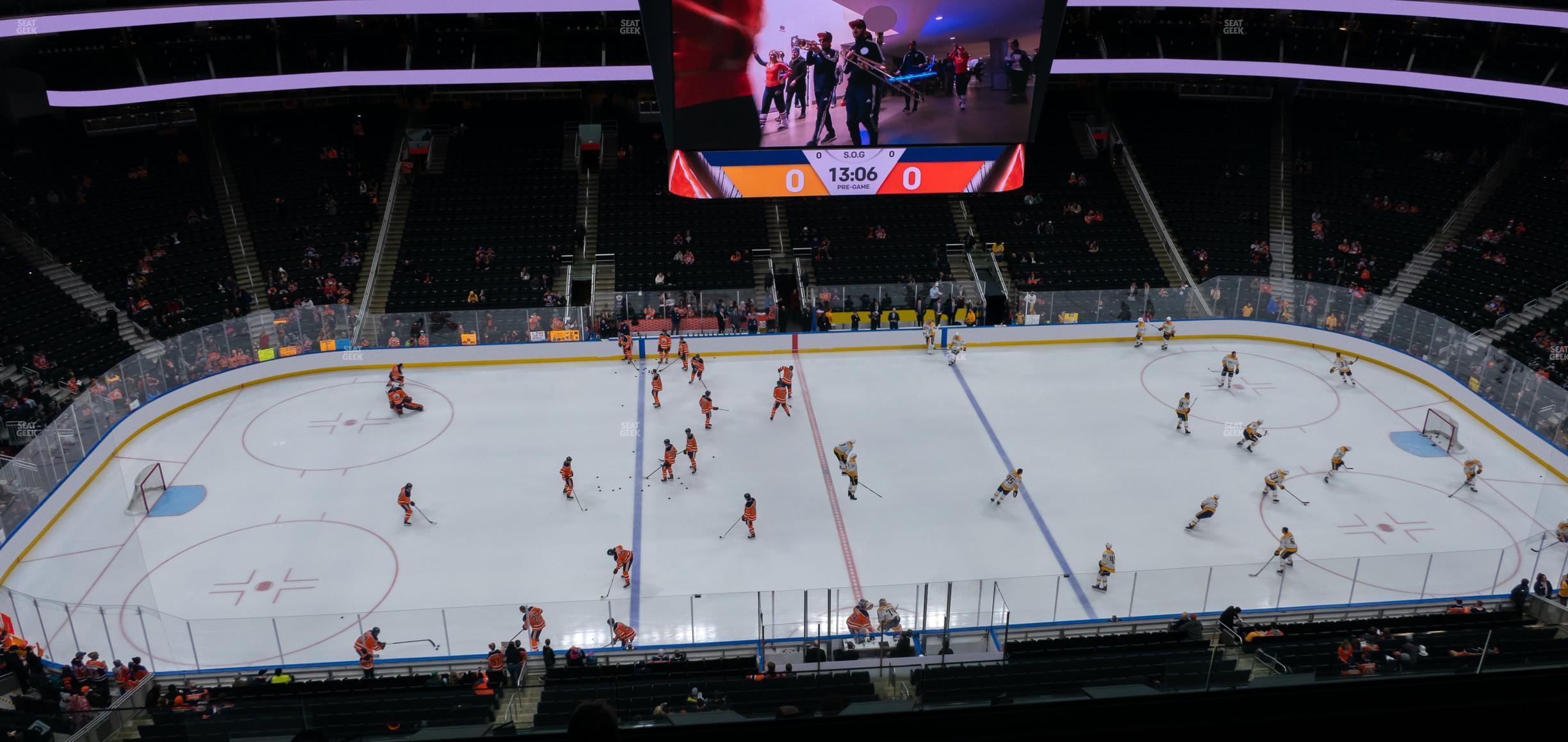 Seating view for Rogers Place Section 220