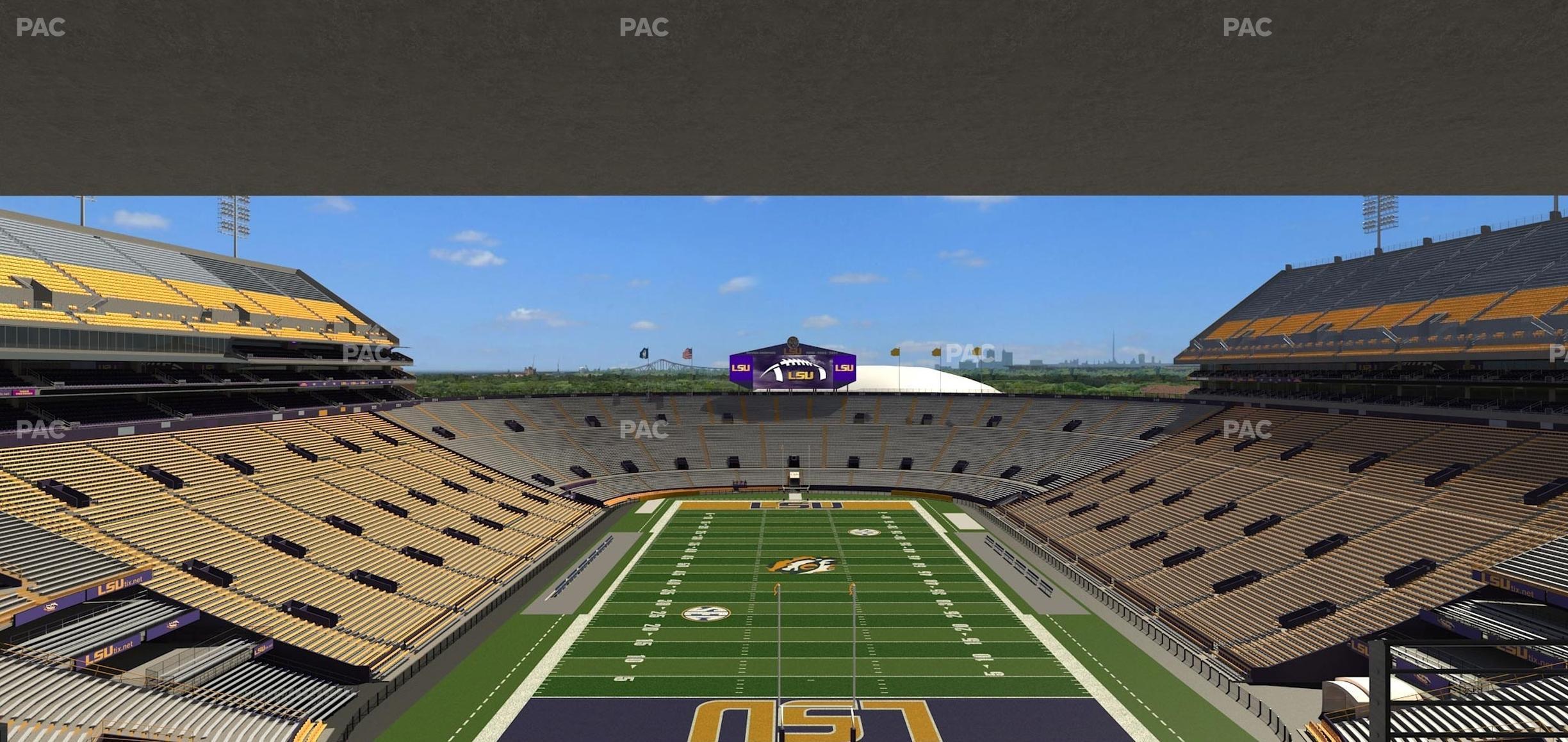 Seating view for Tiger Stadium Section Suite 254