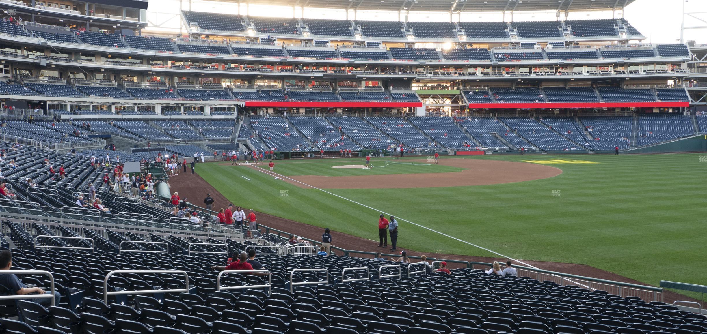 Seating view for Nationals Park Section 136