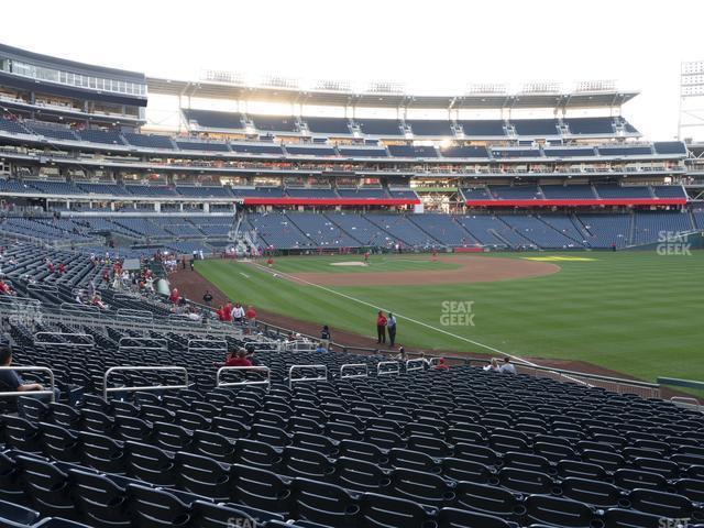 Seating view for Nationals Park Section 136