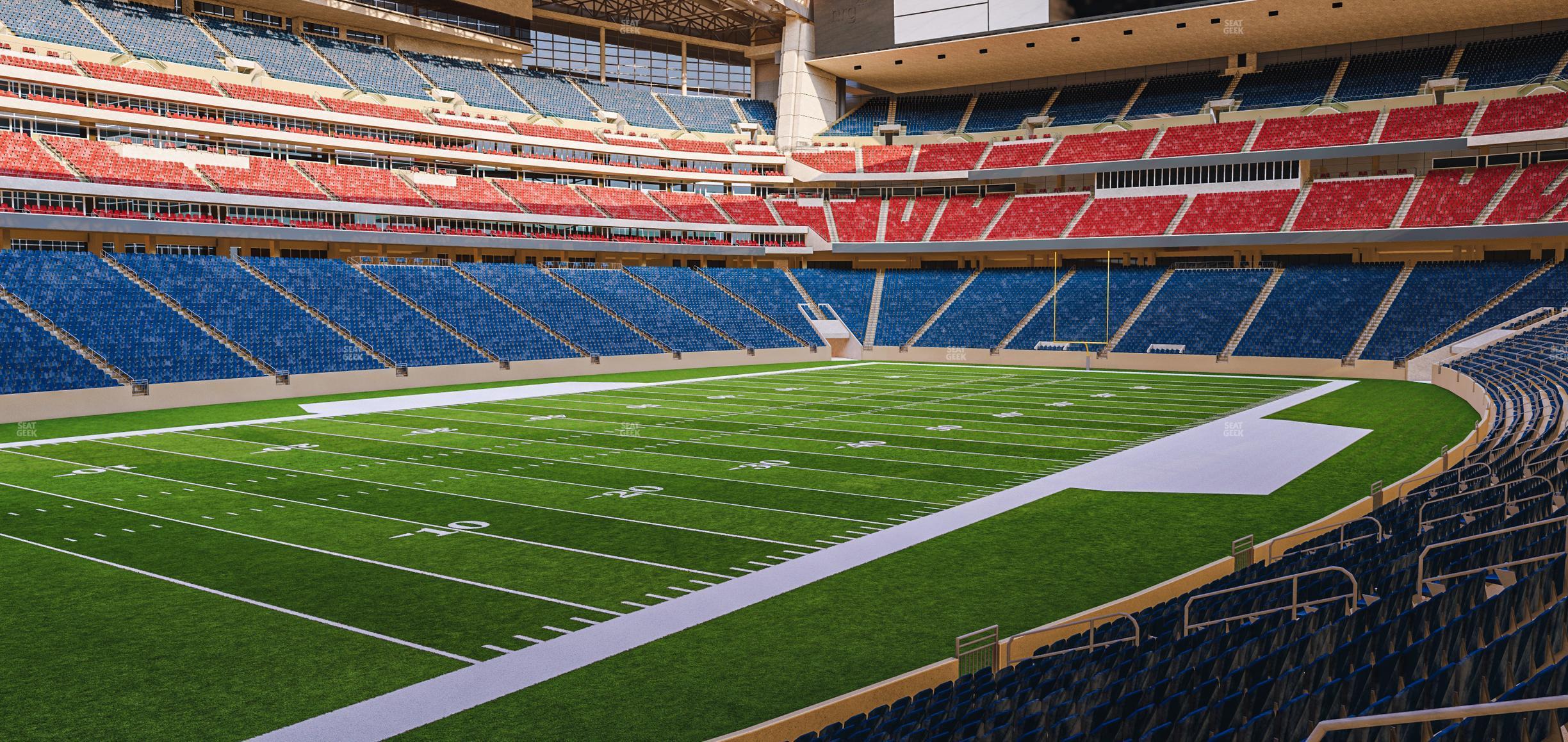 Seating view for NRG Stadium Section 132