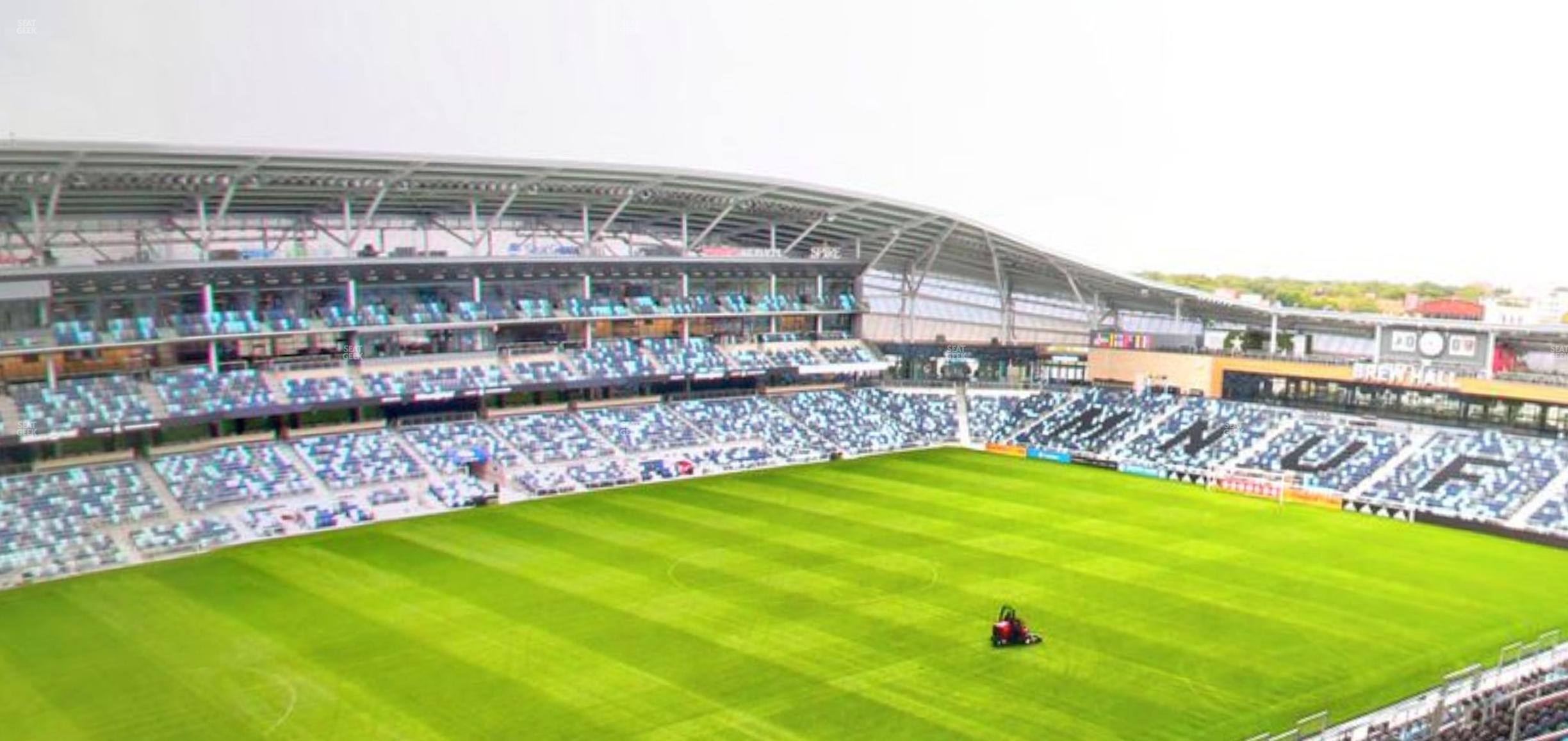 Seating view for Allianz Field Section 118