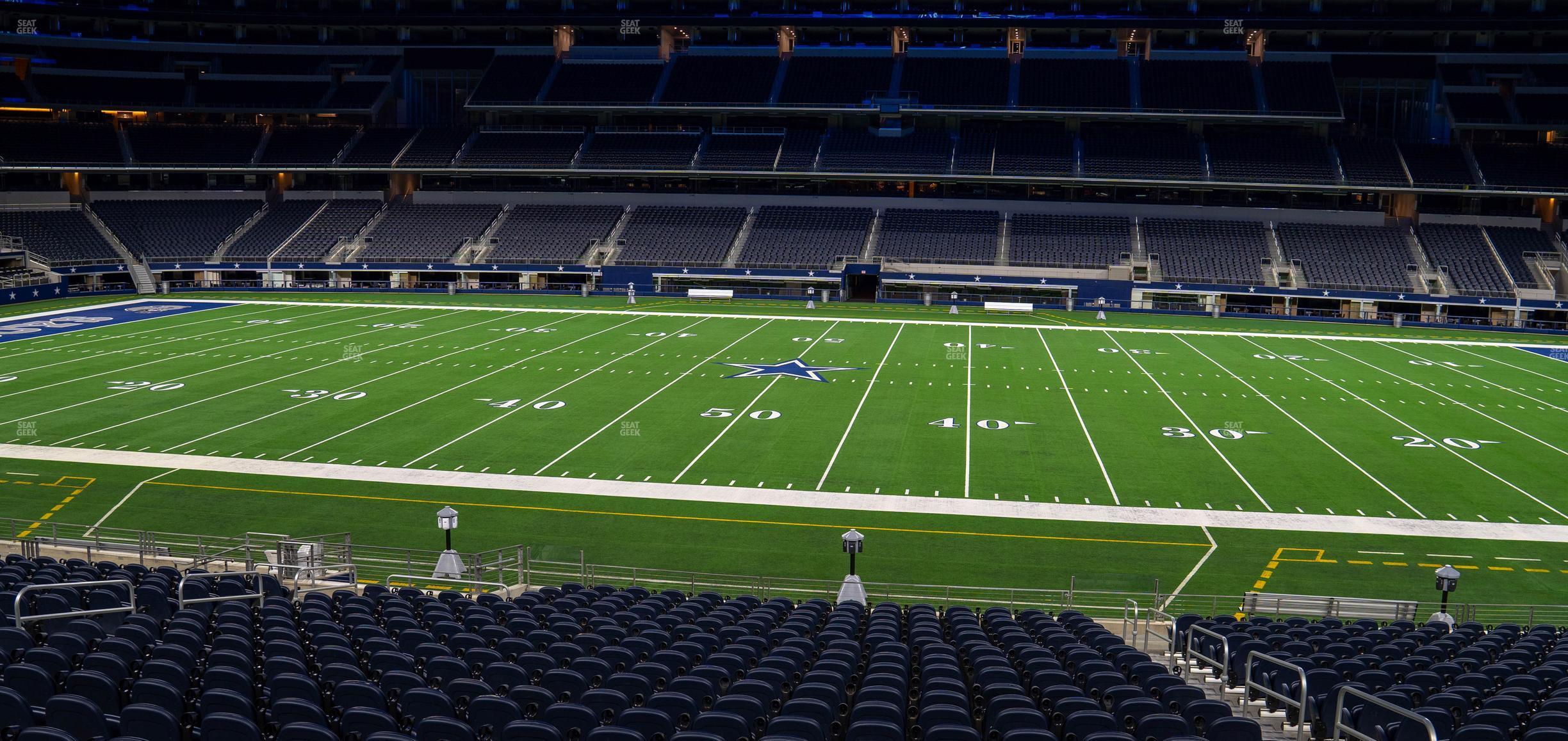 Seating view for AT&T Stadium Section Hall Of Fame Suite 257