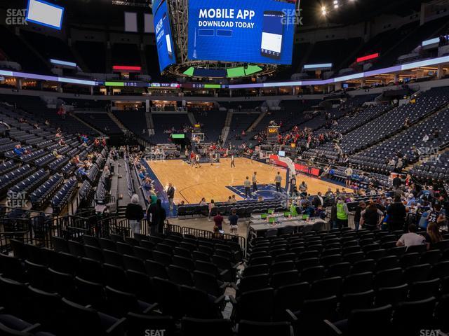 Target Center Seat Views | SeatGeek