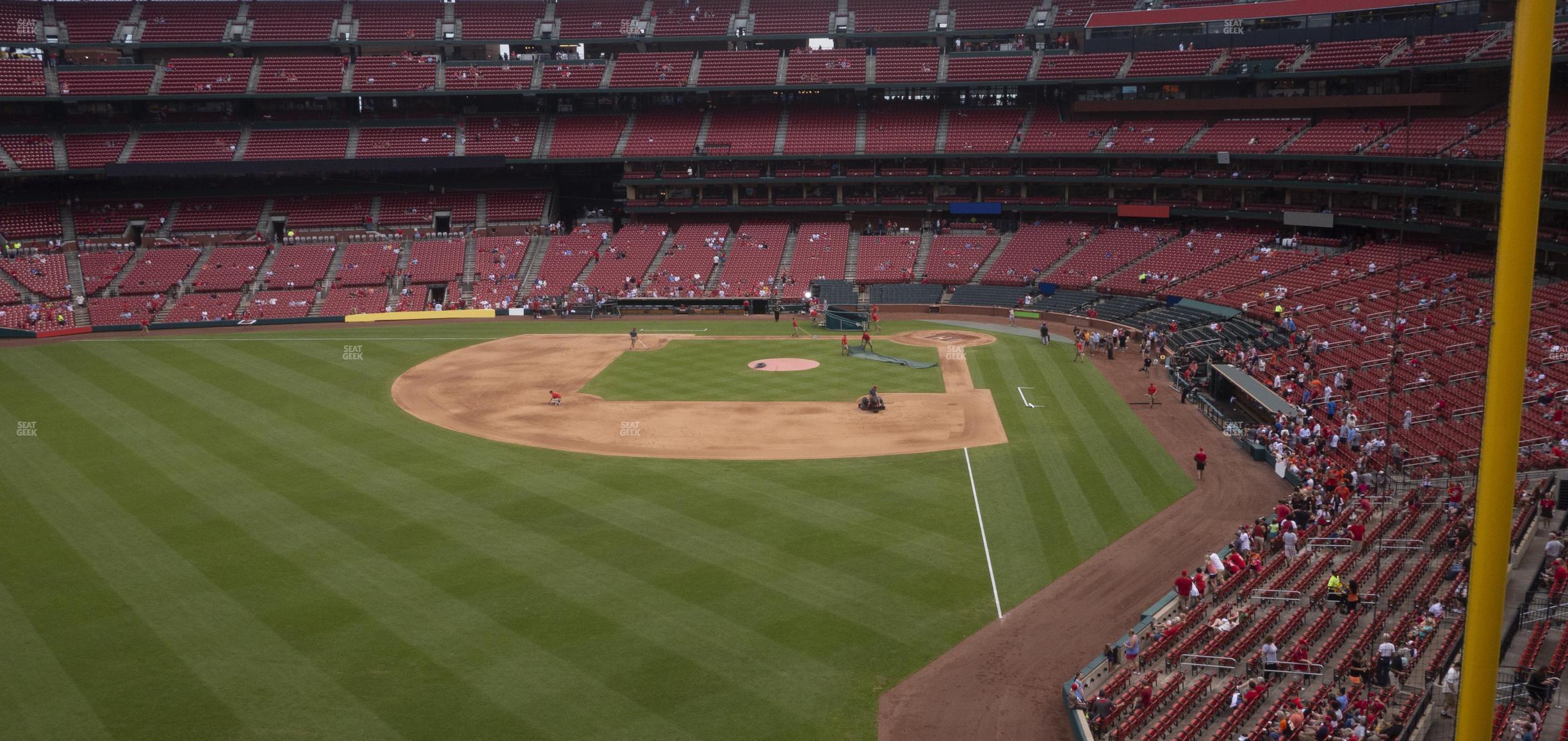 Seating view for Busch Stadium Section Left Field Loge 271