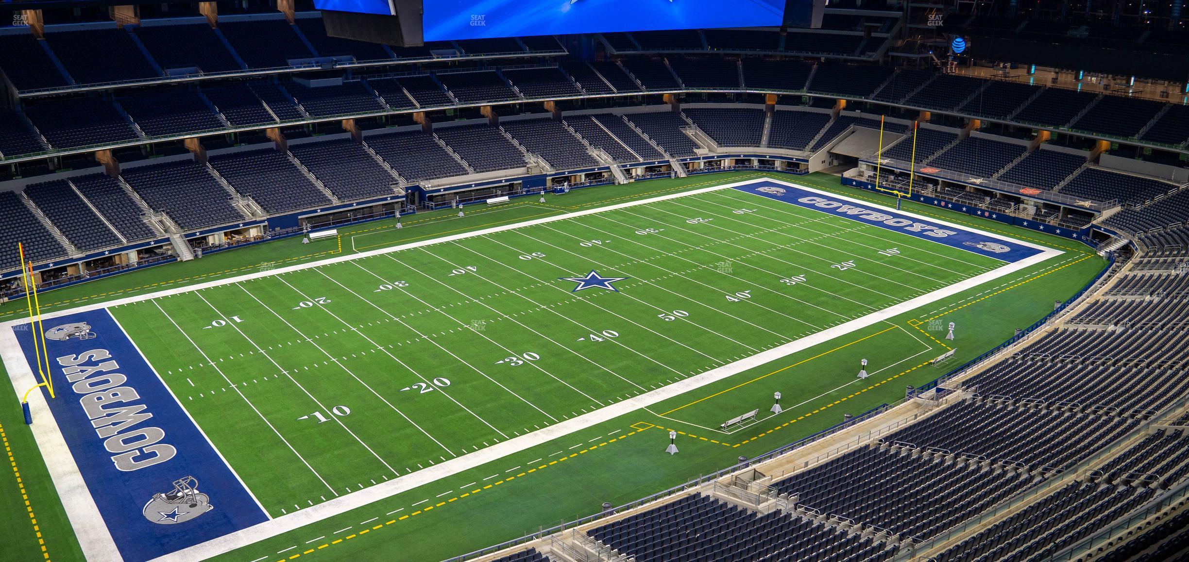 Seating view for AT&T Stadium Section Star Suite 645