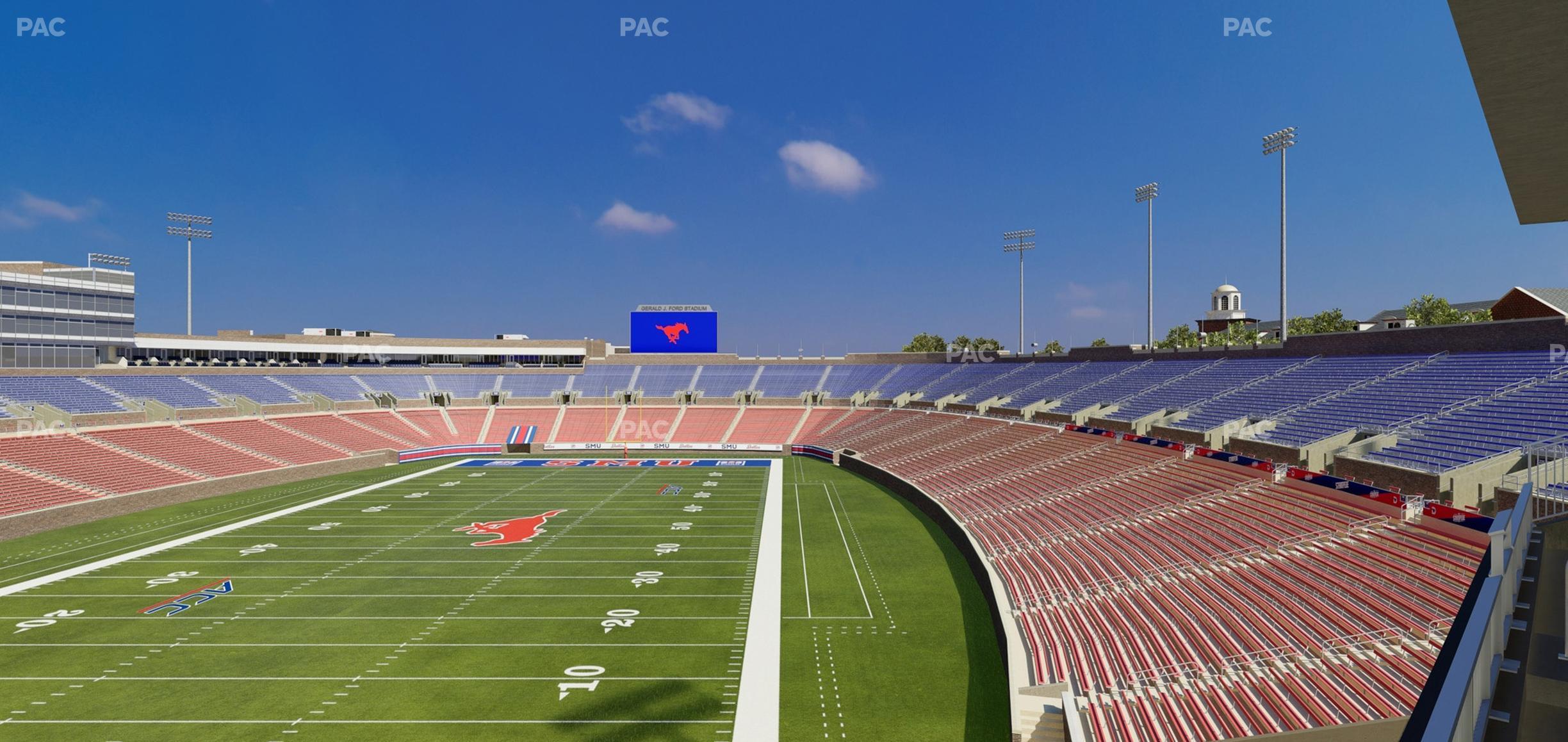 Seating view for Gerald Ford Stadium Section 331