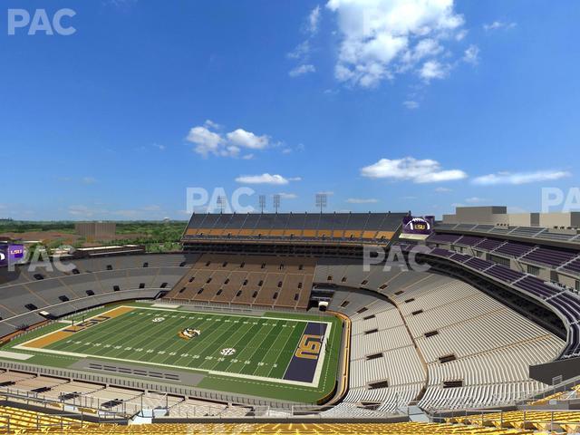 Seating view for Tiger Stadium Section 612