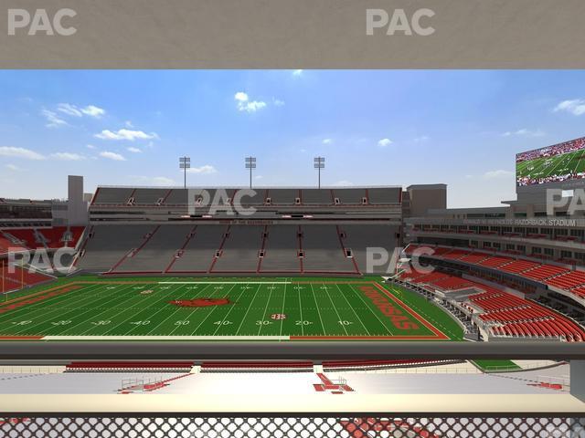 Seating view for Razorback Stadium Section 220