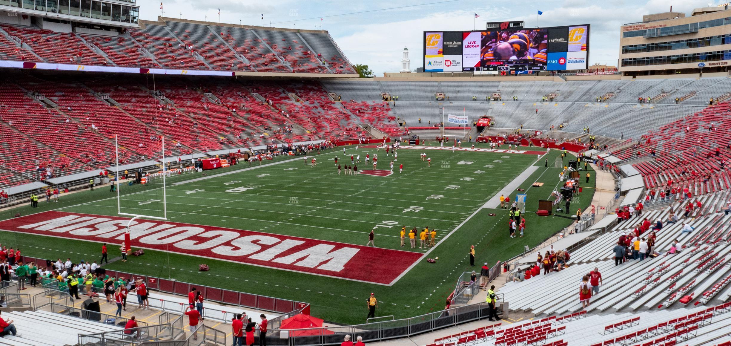 Seating view for Camp Randall Stadium Section Y 2