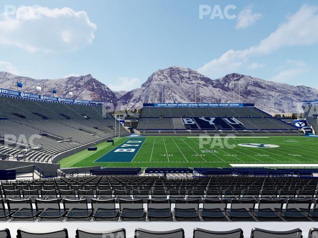 Seating view for LaVell Edwards Stadium Section 8