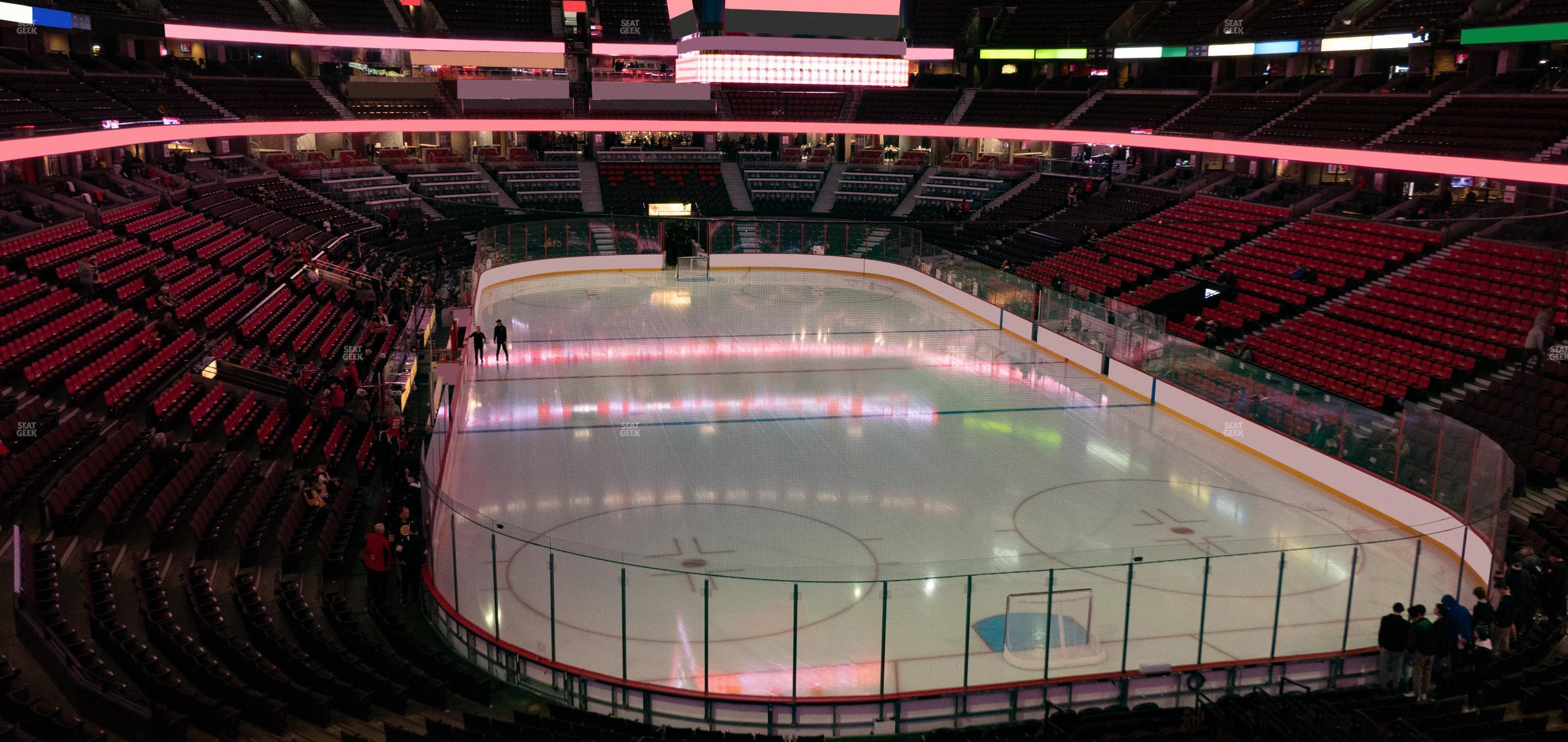 Seating view for Canadian Tire Centre Section 202