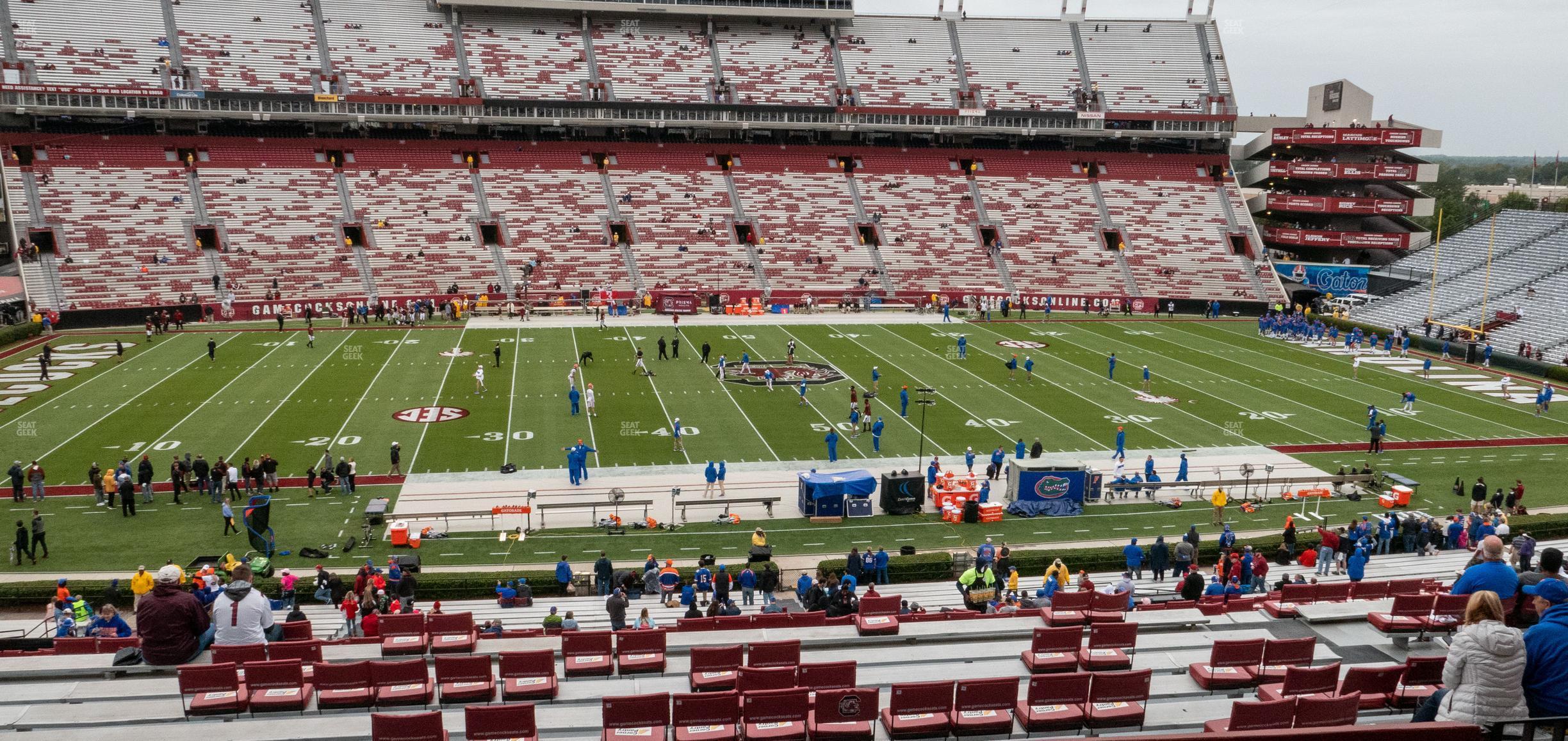 Seating view for Williams Brice Stadium Section 405