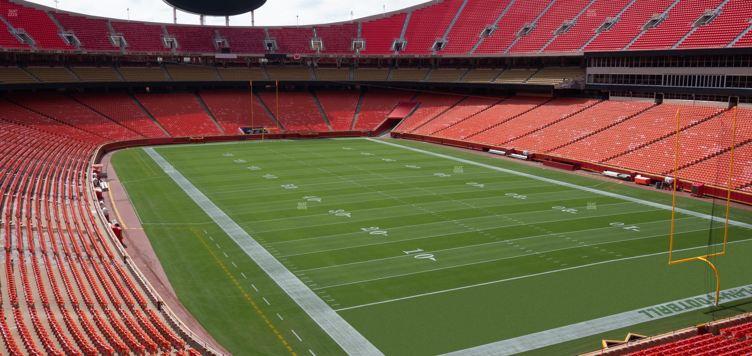 Seating view for GEHA Field at Arrowhead Stadium Section 239