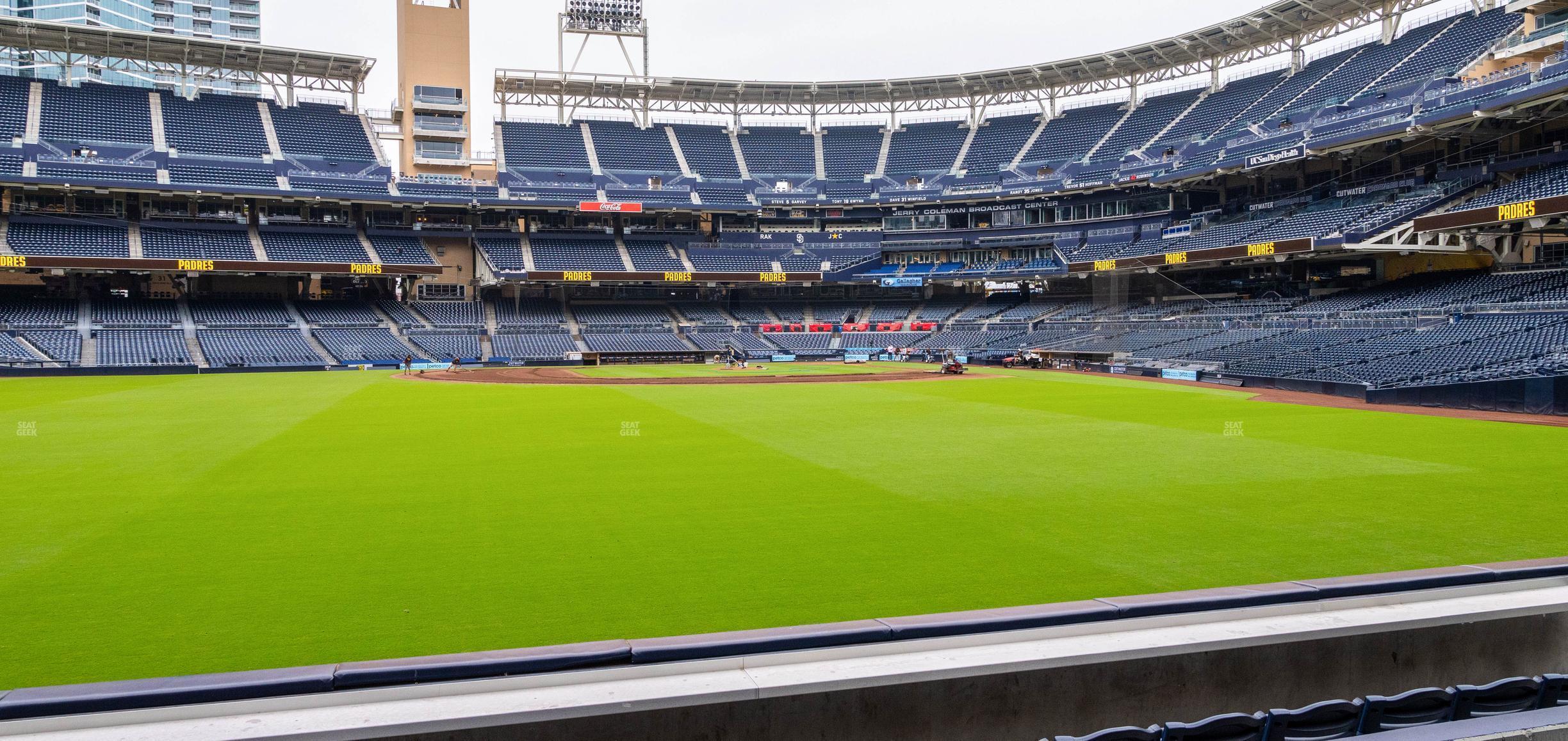 Seating view for Petco Park Section 130