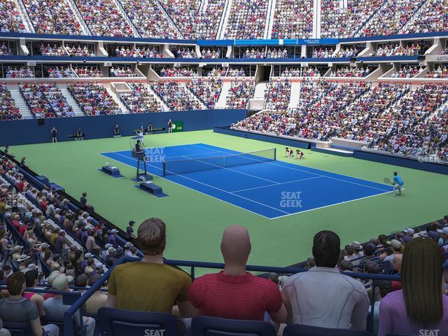 Seating view for Arthur Ashe Stadium Section Suite 142