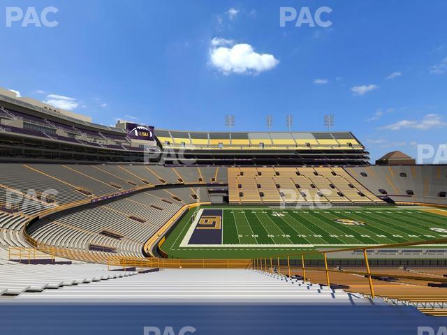 Seating view for Tiger Stadium Section 410