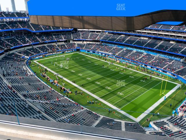 Seating view for SoFi Stadium Section 422