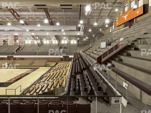 Seating view for Gregory Gym Section Bench 140