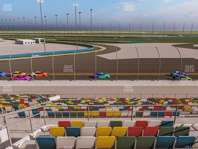 Seating view for Daytona International Speedway Section Back 175