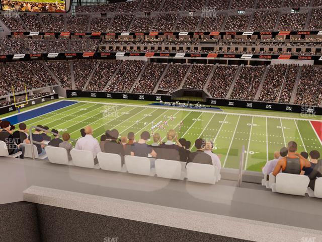 Seating view for Allegiant Stadium Section West Suite 2050