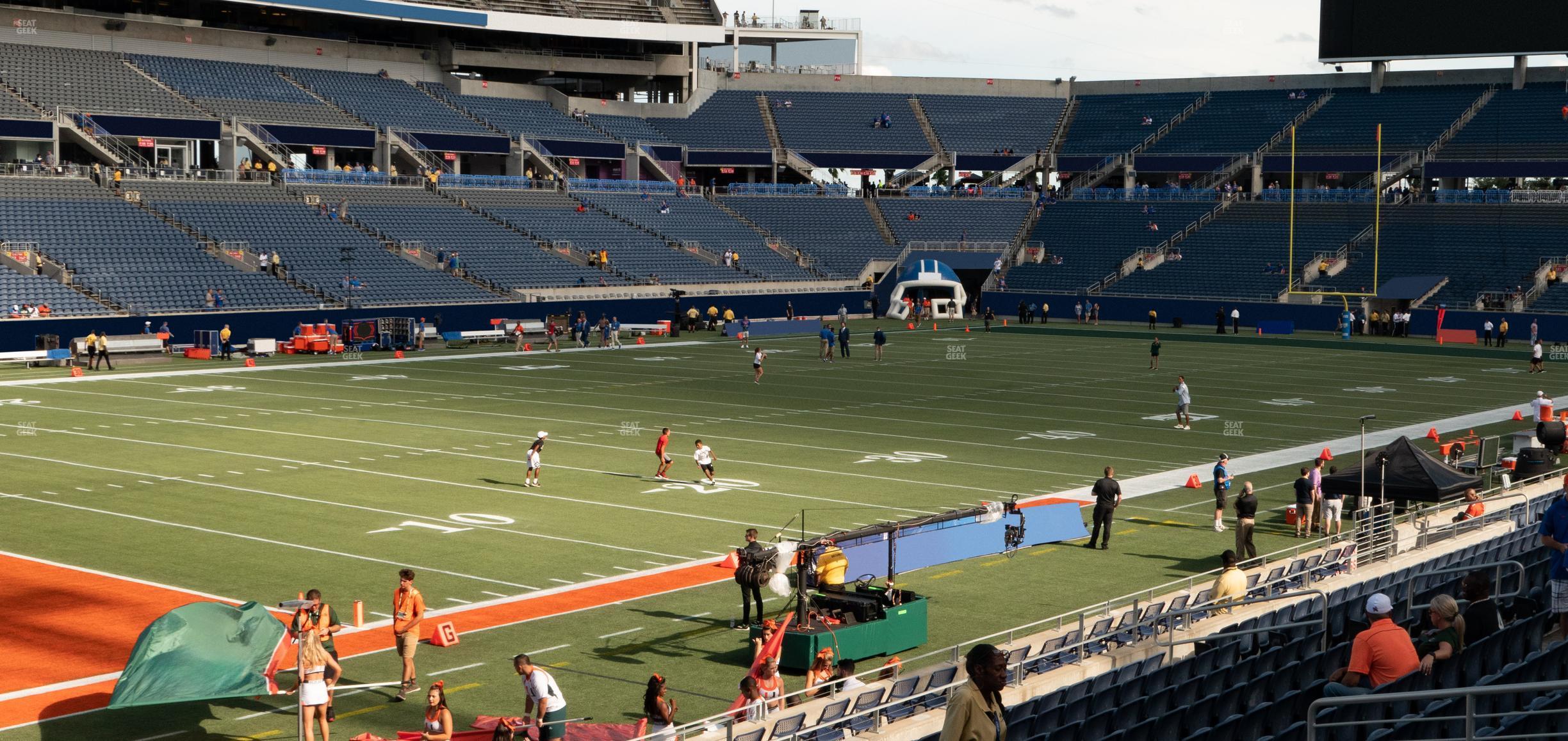 Seating view for Camping World Stadium Section 141