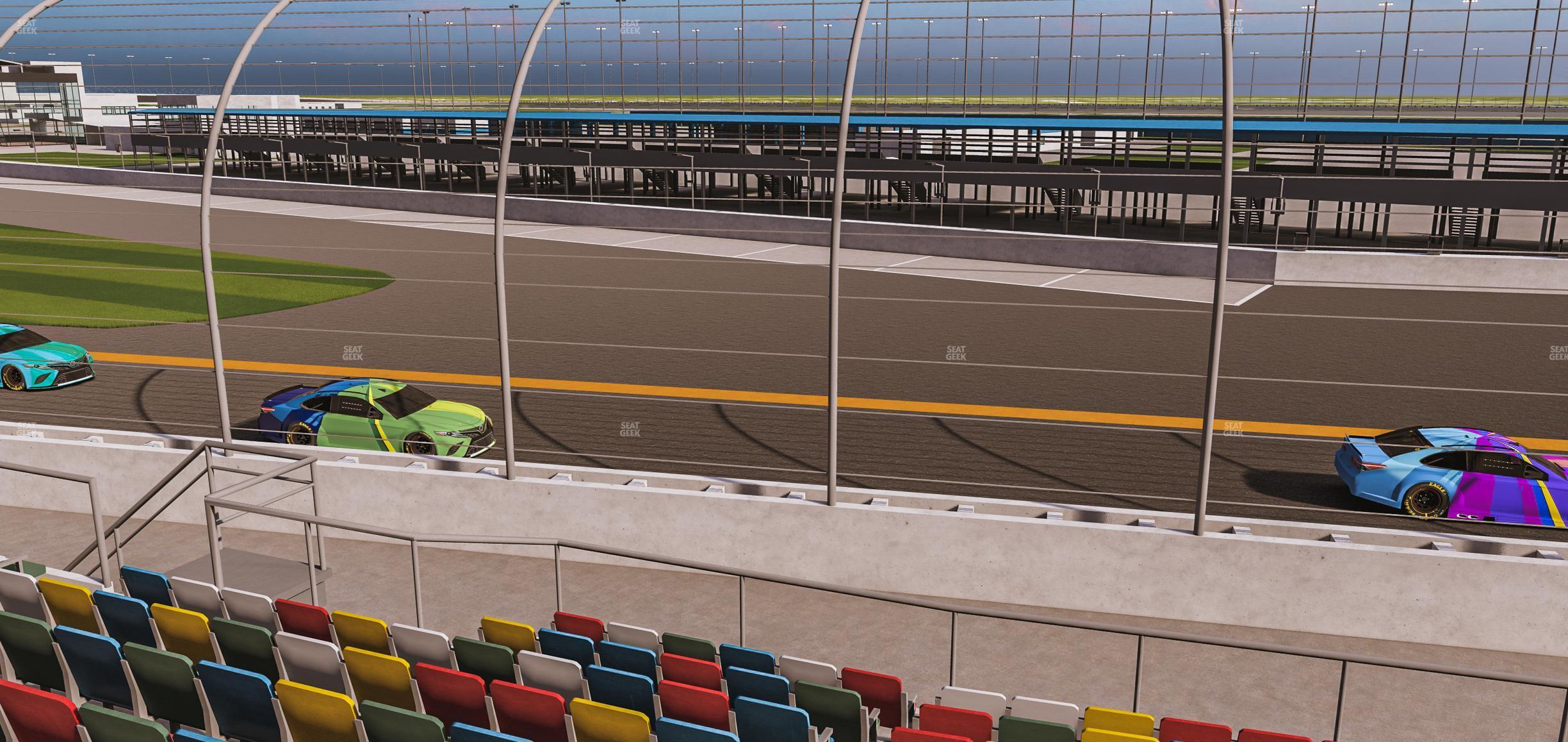 Seating view for Daytona International Speedway Section Front 162