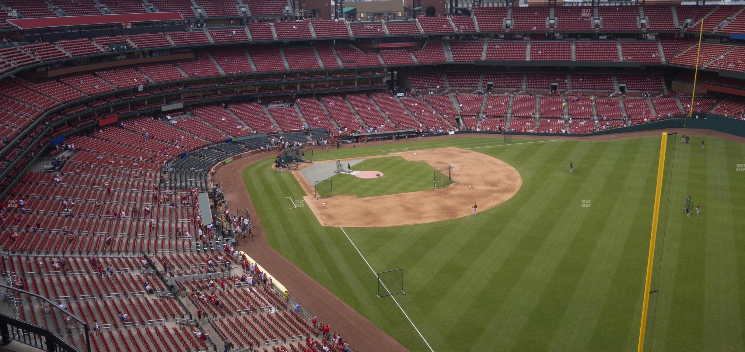 Seating view for Busch Stadium Section Right Field Terrace 431