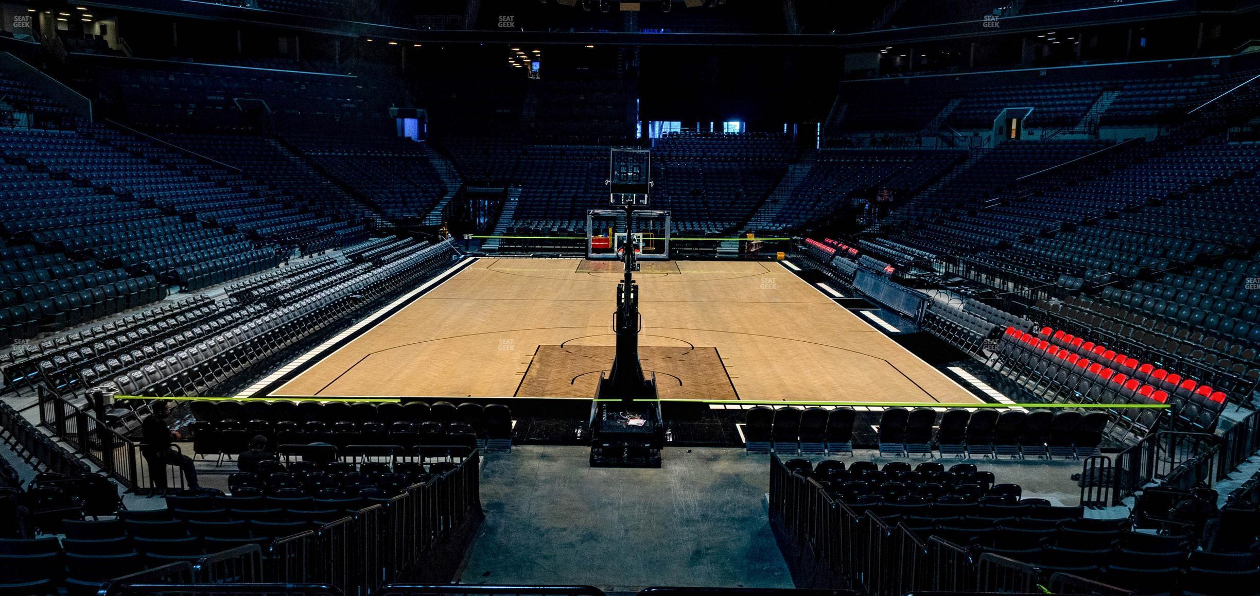 Seating view for Barclays Center Section 16