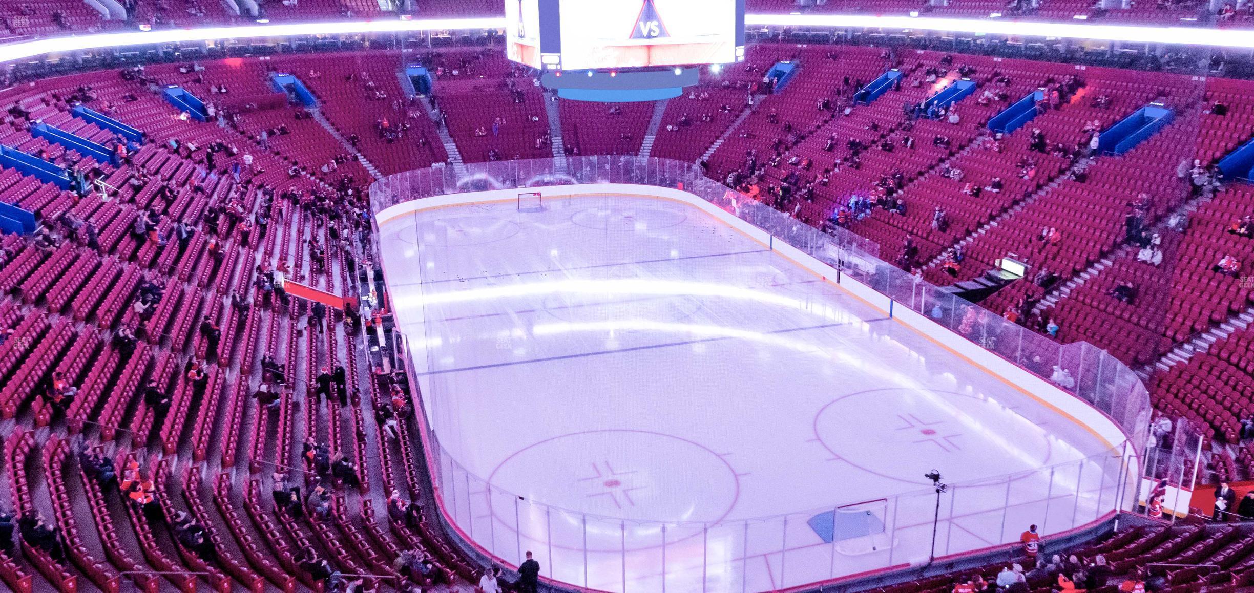 Seating view for Centre Bell Section 220