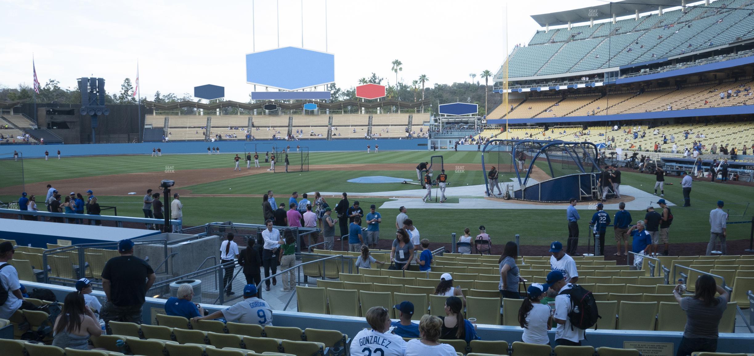 Seating view for Dodger Stadium Section 11 Fd