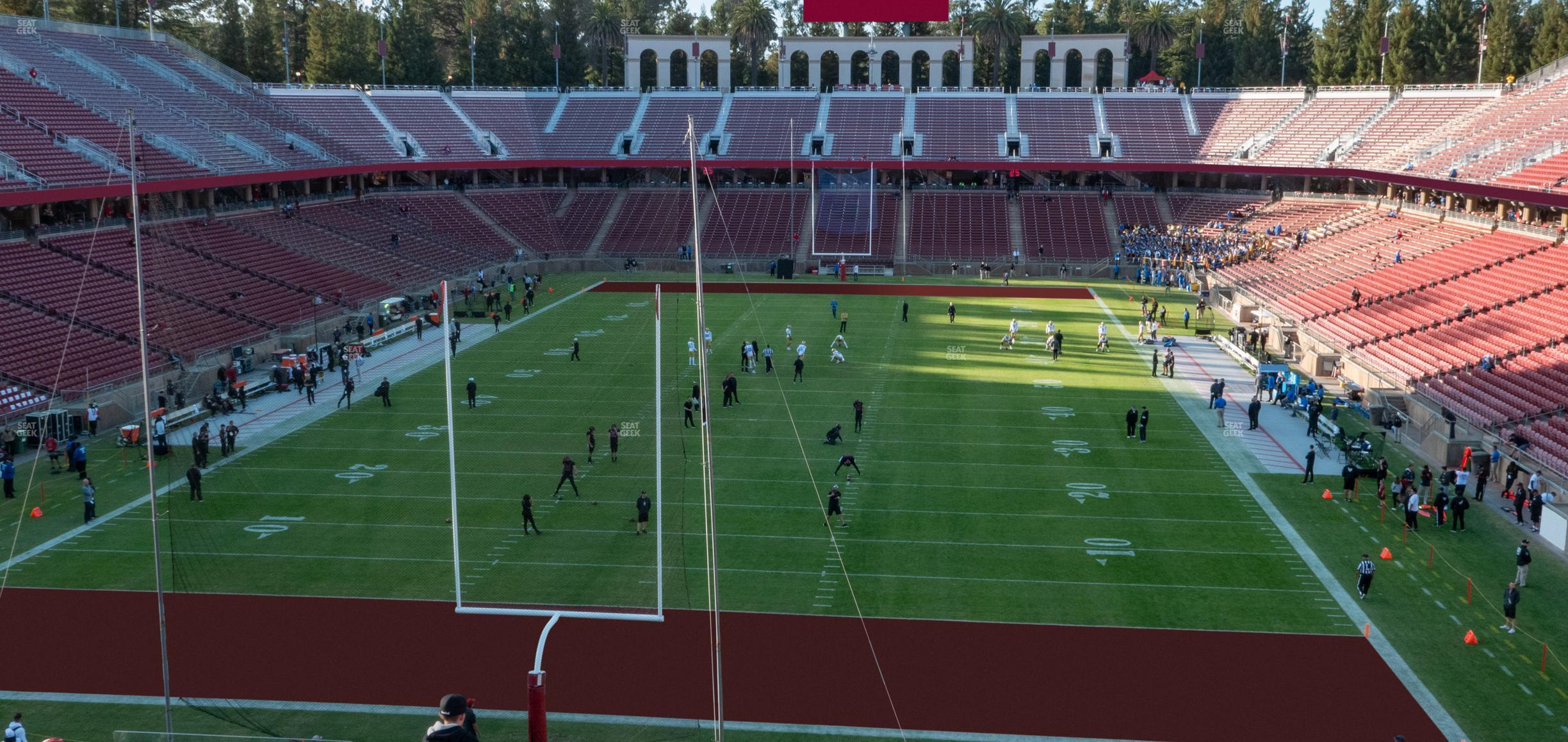 Seating view for Stanford Stadium Section 202