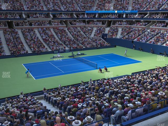 Seating view for Arthur Ashe Stadium Section Suite 209