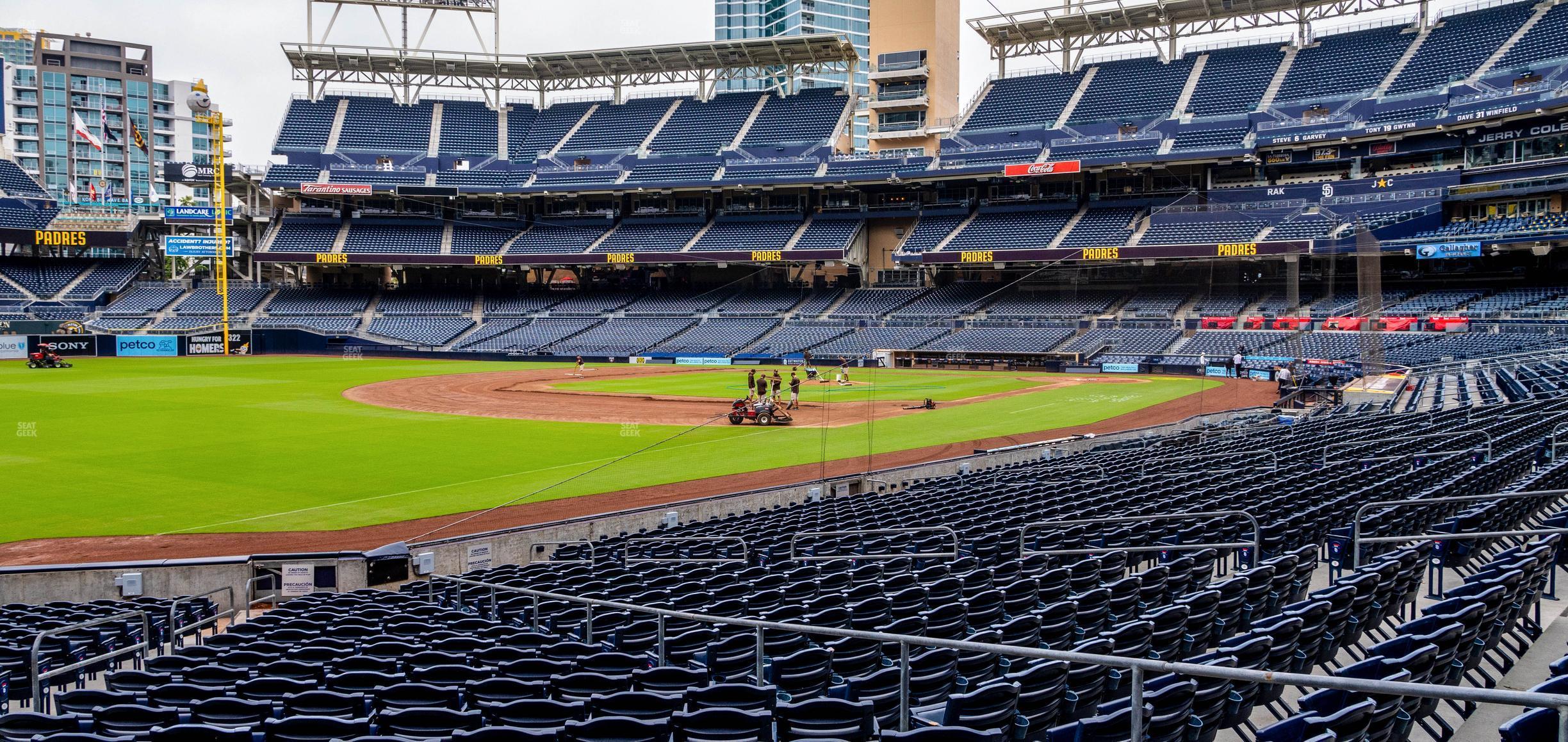 Seating view for Petco Park Section 120