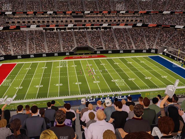 Seating view for Allegiant Stadium Section 313